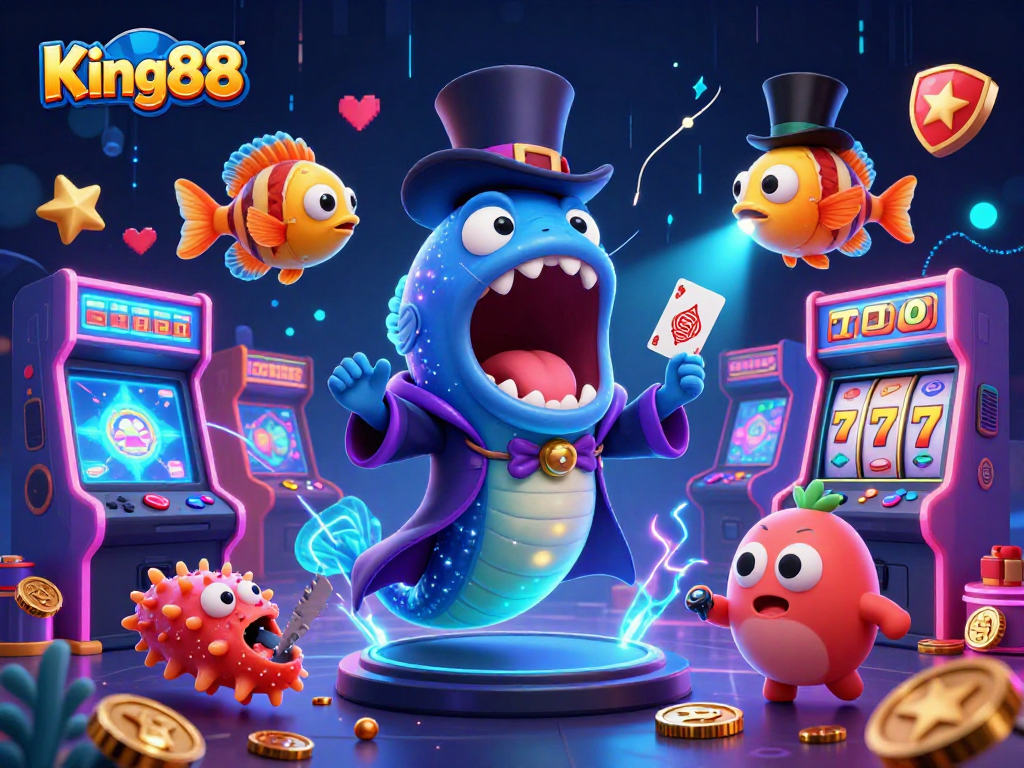 Engage with King88 as a dazzling underwater spectacle blends magic and gaming excitement.