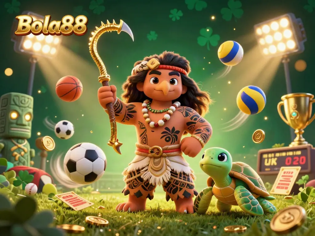 Bola88 engages players with dynamic sports betting, showcasing a vibrant scene of excitement and action.
