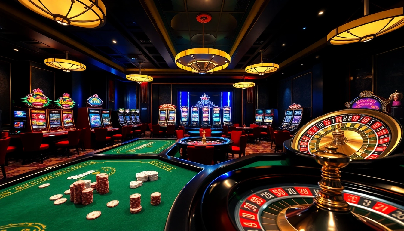 The vibrant casino experience at https://tip88.living/ showcases luxurious tables and thrilling gameplay.