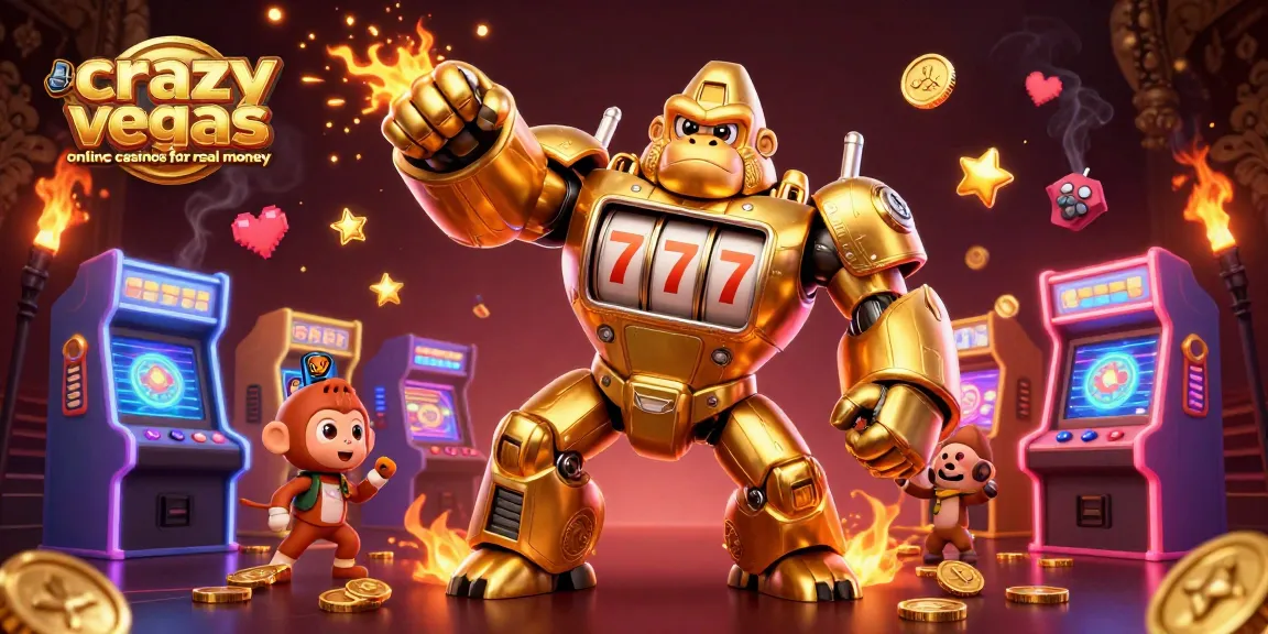 Experience excitement with crazyvegas online casinos for real money and dynamic gaming elements!