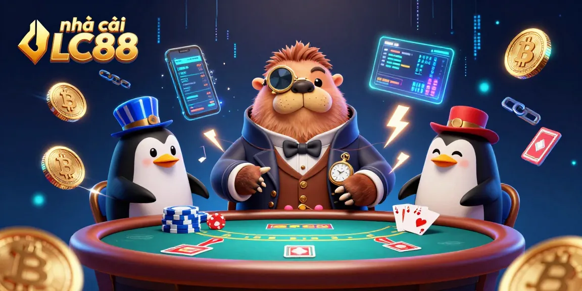 Engage with house edge strategies at nhà cái LC88's exciting poker game involving unique underwater characters.