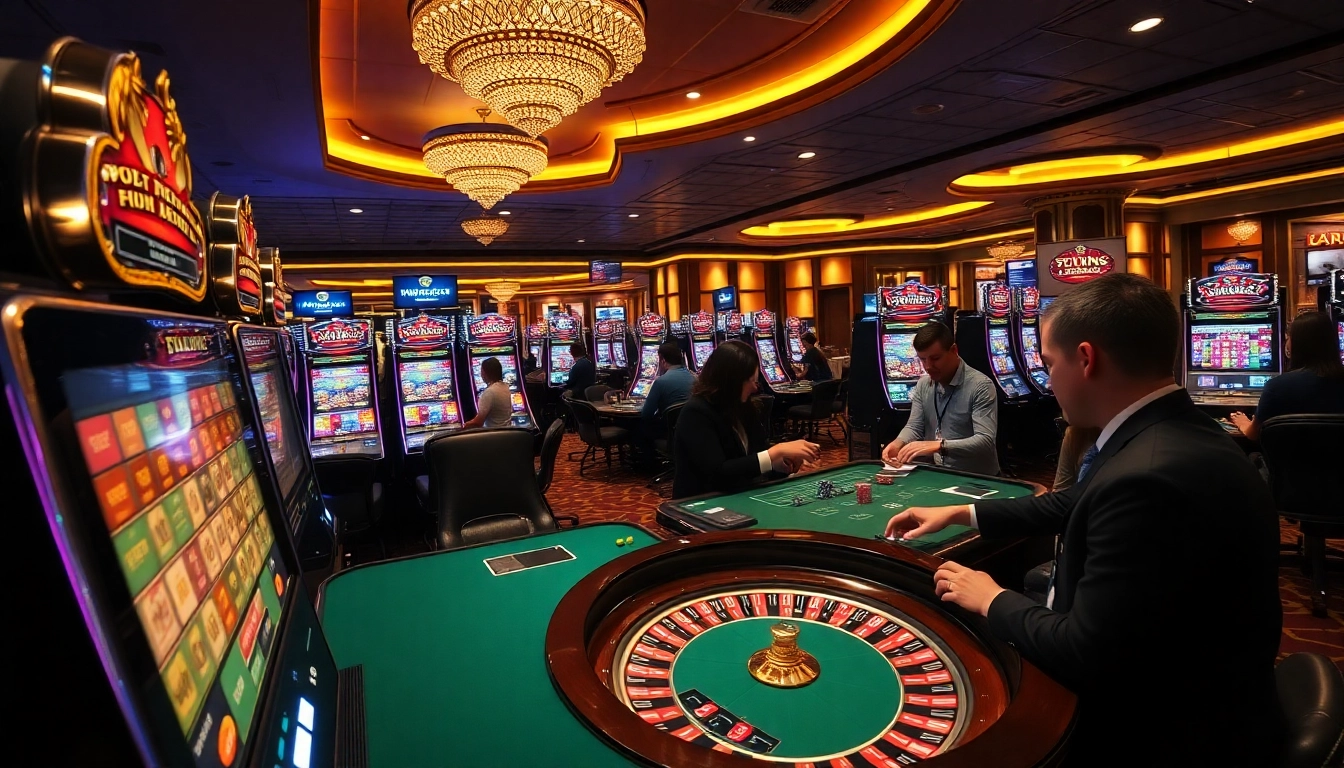 Experience thrilling gameplay at 33win com with vibrant casino visuals and engaged players.