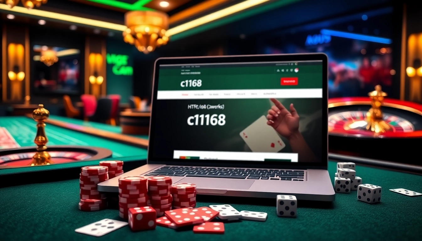 Experience thrilling online gambling at https://c168.works/ with luxurious casino visuals.