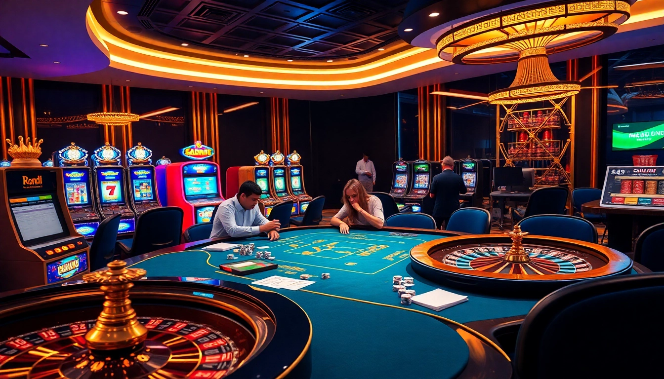 Experience the excitement of gambling at nhà cái dabet with vibrant casino games and luxury elements.