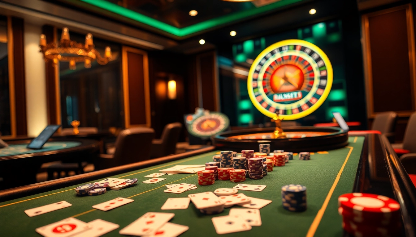 Experience the thrill of gaming at https://leo881.com/ with vibrant casino tables and engaging players.
