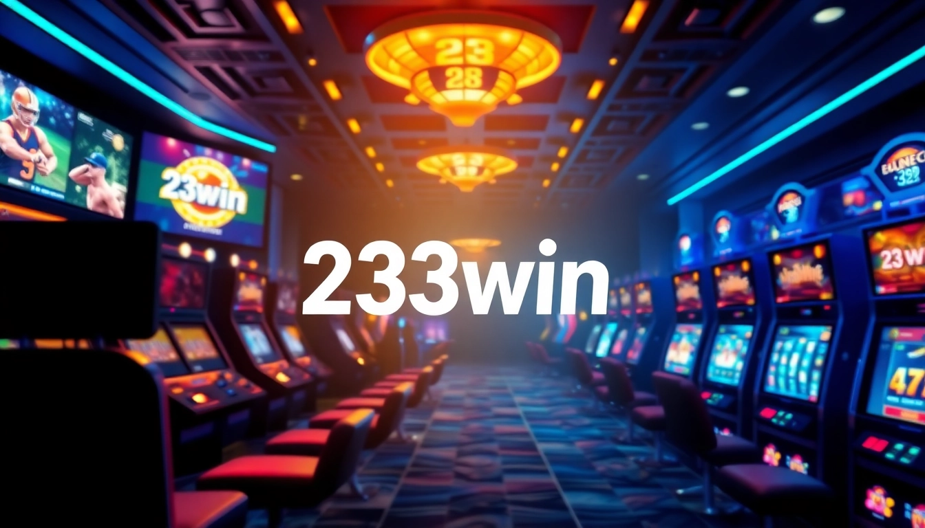 23win online gaming experience showcasing exciting gameplay and luxury elements.
