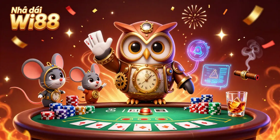 Experience the thrill of betting at Nhà cái Wi88 with dynamic casino elements and festive atmosphere.
