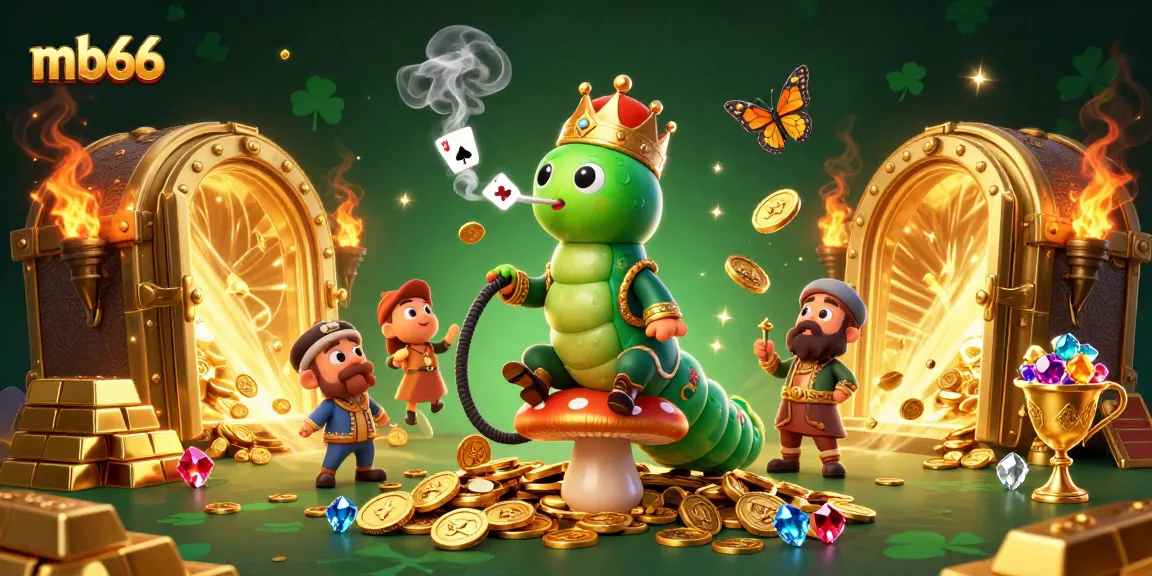 Experience mb66's thrilling gaming adventures with a vibrant illustration showcasing poker elements.