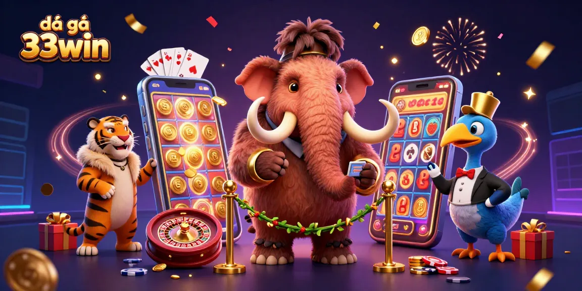 Experience intense action at đá gà 33win with vibrant characters and engaging casino elements.