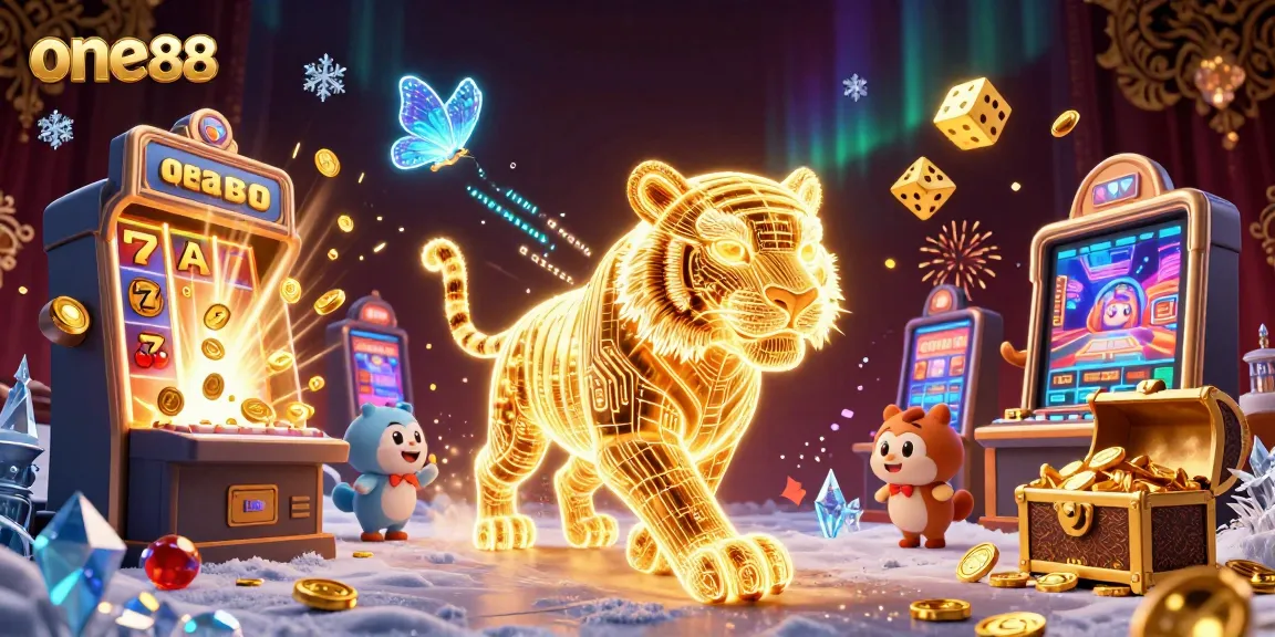 Experience thrilling wins at one88 with a vibrant digital casino showcasing unique game elements.