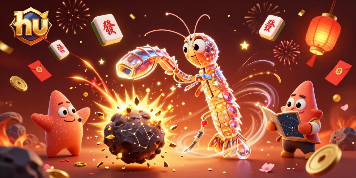 Engage in thrilling action at hu with vibrant characters amidst dazzling casino elements.