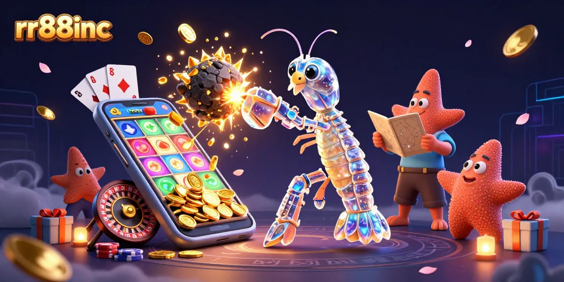 Engage with thrilling gaming adventures at rr88inc as colorful slot games and treasures unfold.