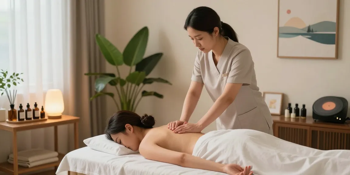 Experience premium 김포출장안마 with professional therapist in a tranquil home setting.